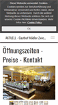 Mobile Screenshot of gasthof-maedler.de