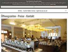 Tablet Screenshot of gasthof-maedler.de
